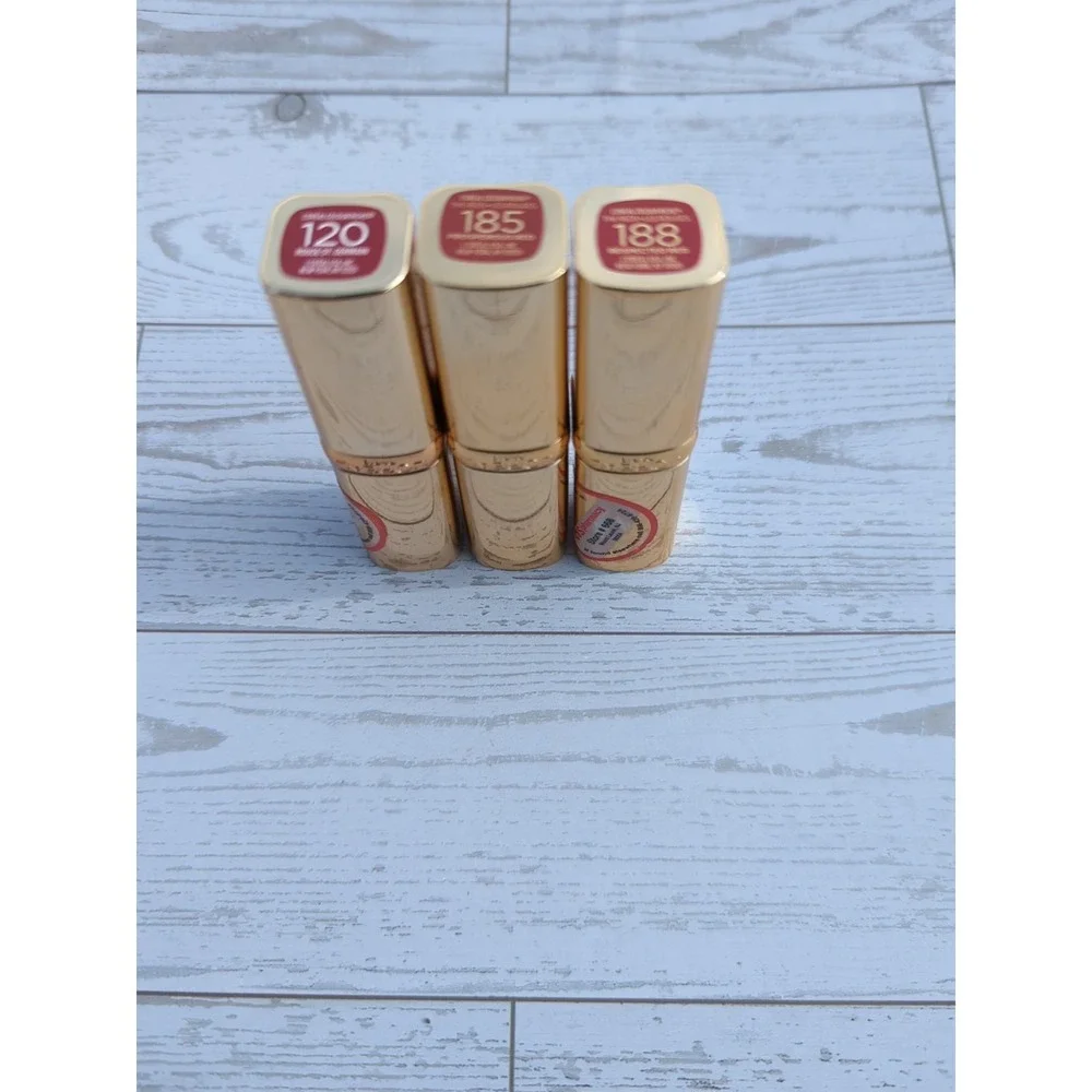 L'Oreal Colour Riche The Reds #185 Prosperous, #188 Respected, #120 St. Germain